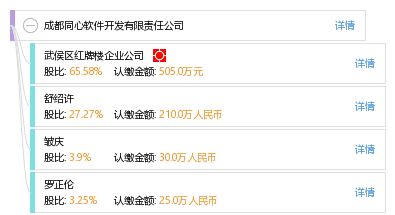 成都同心軟件開發有限責任公司